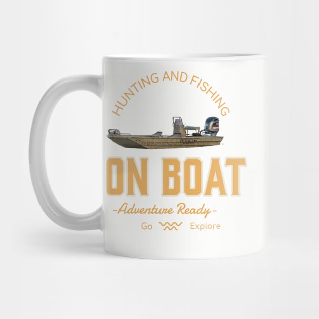 JON BOAT FISHING AND HUNTING by Cult Classics